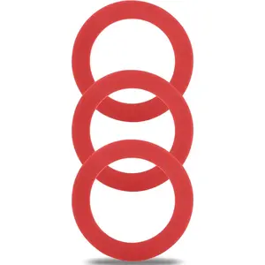 3 Pcs Upgraded Silicone Flush Valve Seal Toilet Gasket, Replacement Parts for 210/211 160 Flush Valve, Equivalent to 630-0030