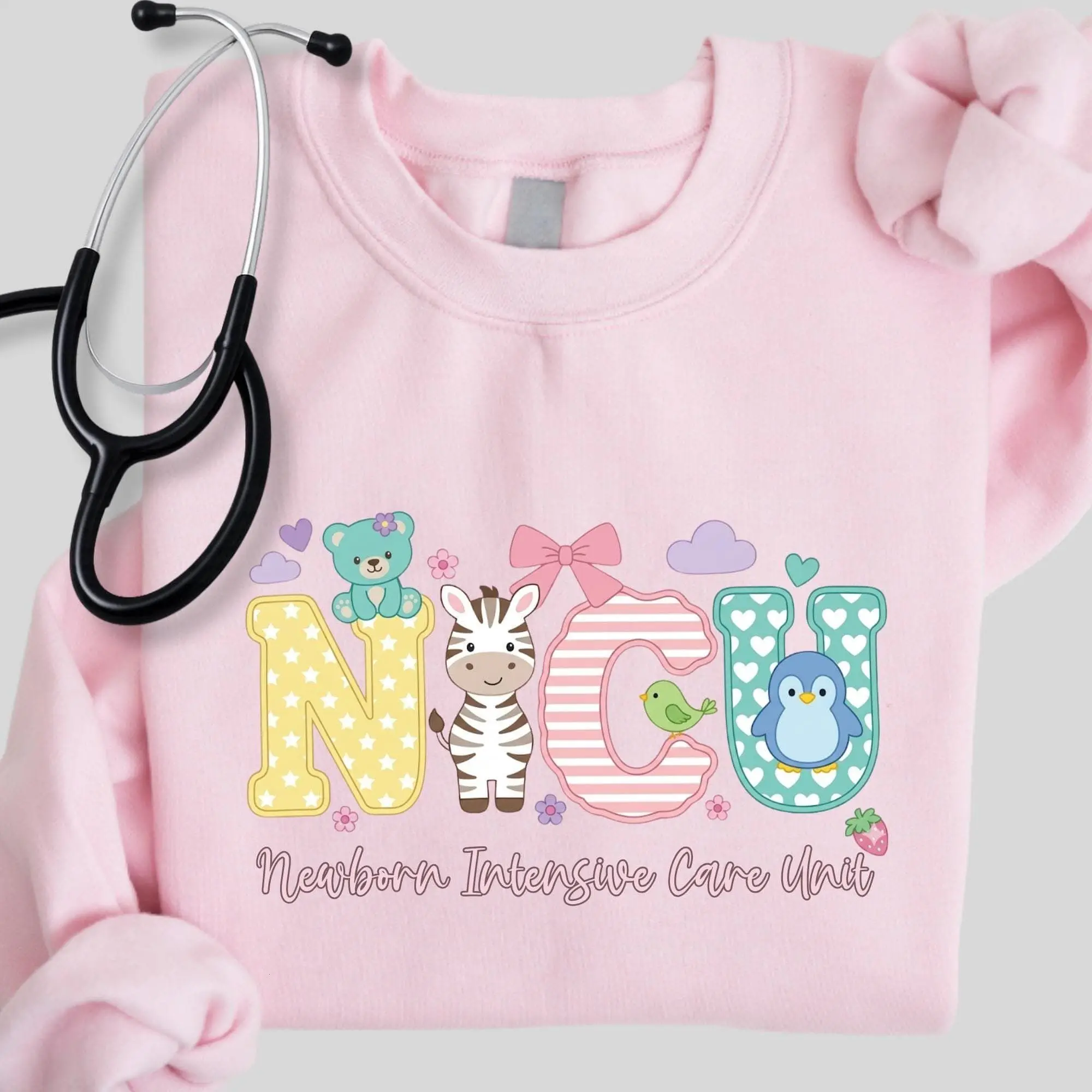 NICU Nurse Sweatshirt, Neonatal Intensive Care Unit Crewneck, Pediatric Nurse Apparel