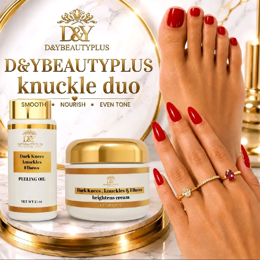 10X - KNUCKLES DUO ERASER  BRIGHTENING CREAM & OIL PRETTY HAND & FEET