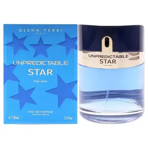 Glenn Perri Unpredictable Star Eau De Parfum Natural Spray For Men 3.4 Fl.oz/100 ml
