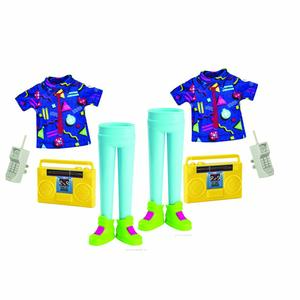 Official Elfcore Rewind: Retro Remix Twin Pack – 2 MagiFreez Retro Rad 80s Outfits for Scout Elves, Double the Nostalgia & Fun