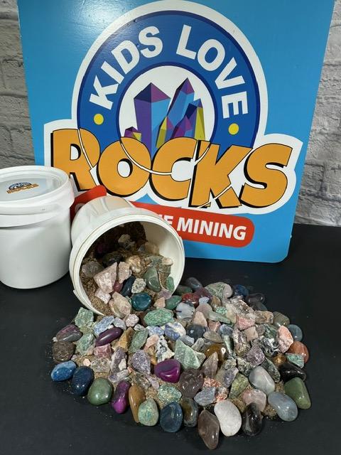 Rough and Tumbled Mining Bucket