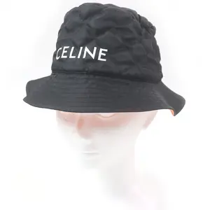 Pre-owned Celine Others Small Leather Goods 2AUB0930C Nylon Bucket Hat