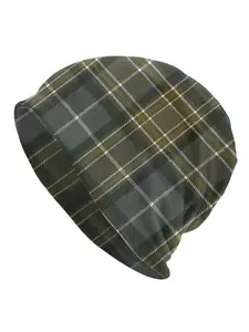 1 Piece Mackellar Weathered Original Scottish Tartan Bonnet Homme Autumn Spring Thin Hat Skullies Beanies Caps For Men Women Style Fabric Hats