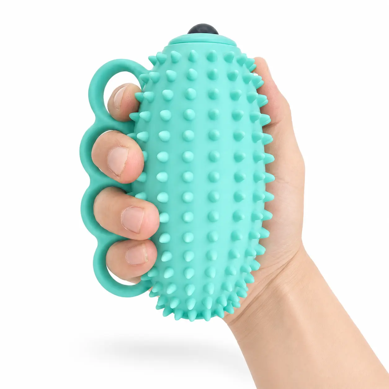 Portable Wireless Hand Massager + Grip Training Ball | 1100 mAh Rechargeable Model | Auto Power-Off Protection | Great for Relaxation at Home or Office | Practical Gift for Parents and Teachers Silicone