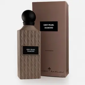 Grey Pearl Diamond Eau de Parfum by Ibrahim Al Qurashi – 150ml (Unisex, New/Sealed)