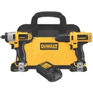 Dewalt  12V Max Cordless Combo Kits- Dcd710 0.38 Drill-Driver