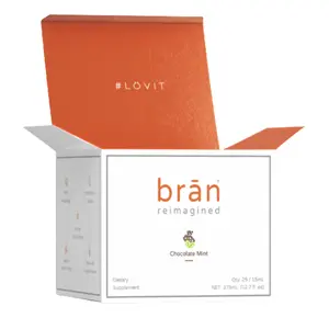 Brān - 25 Packets Snap - Chocolate Mint snap Juice for Natural Energy & Focus