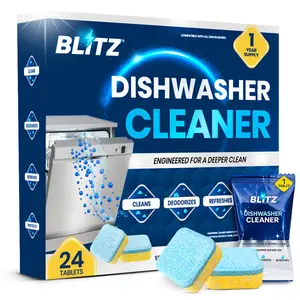 BLITZ Household Unscented Dishwasher Cleaner & Deodorizer