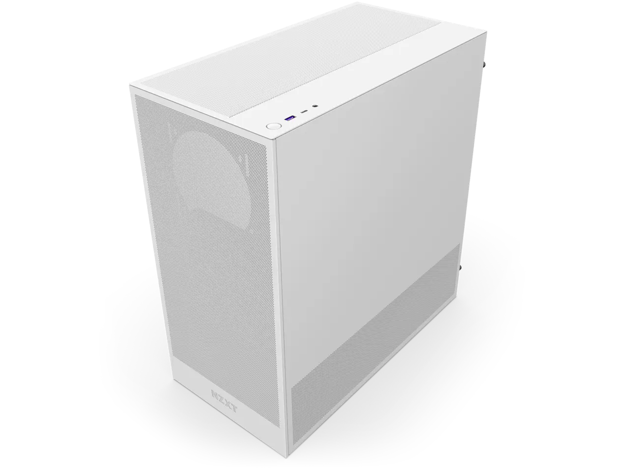 NZXT H Series H5 Flow 2024 Edition ATX Mid Tower Chassis All White Color