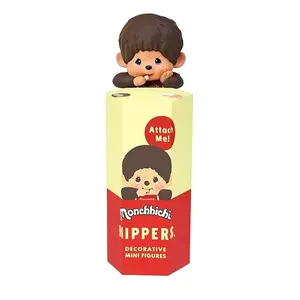 Monchhichi Hippers Decorative Mini Figures - Adorable Attach Me! Collectible Toy for Kids and Collectors