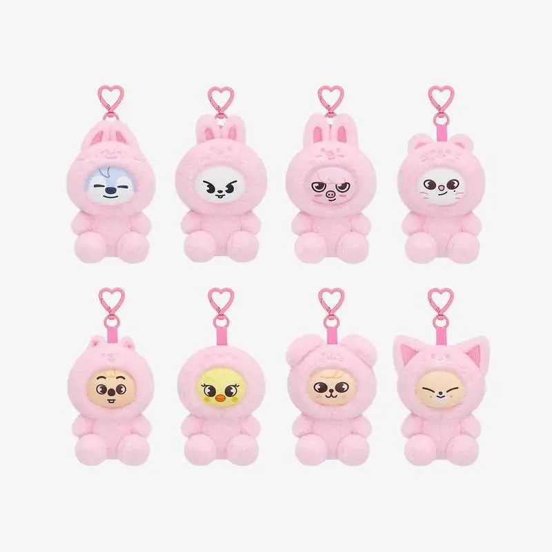 Stray Kids SKZOO Plush Toy Keychain 6th Fanmeeting Official Wolf Chan Leebit 8 Character Ver