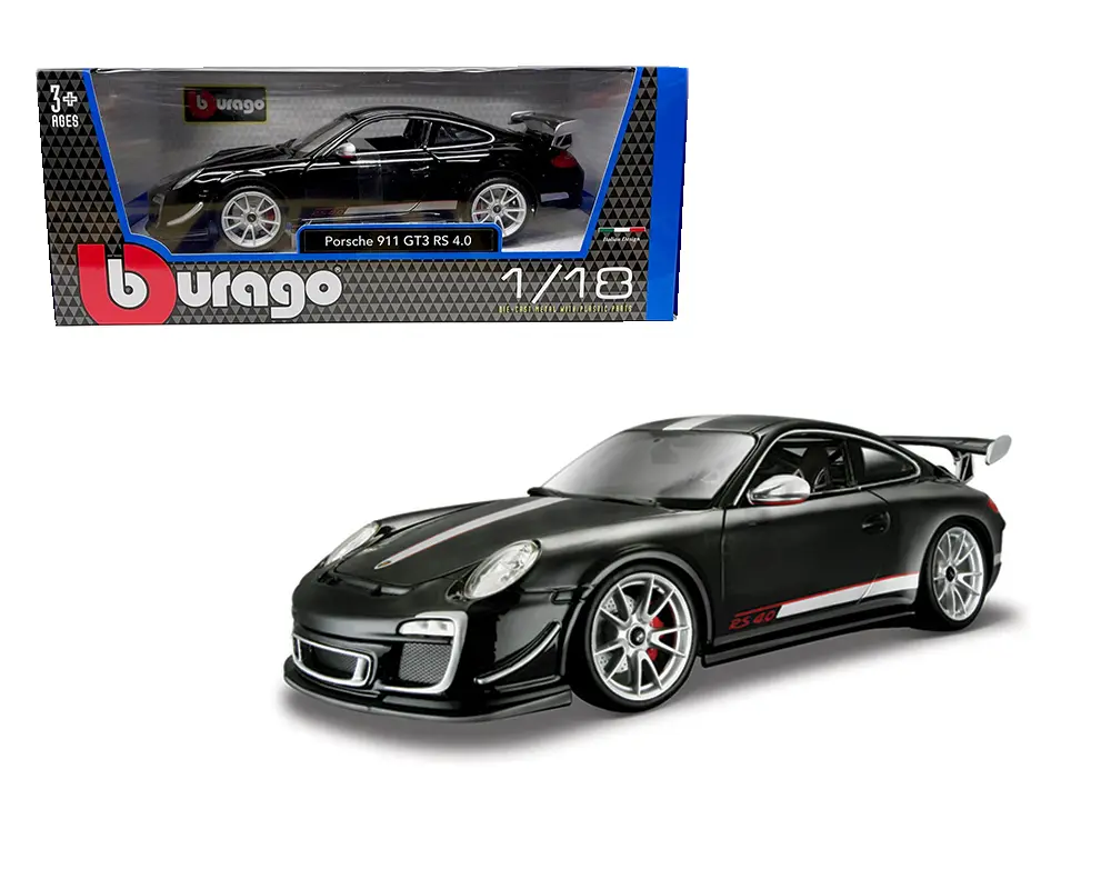 Bburago 1:18 Scale Porsche 911 GT3 RS 4.0 Diecast Model Car Vehicle Collectible