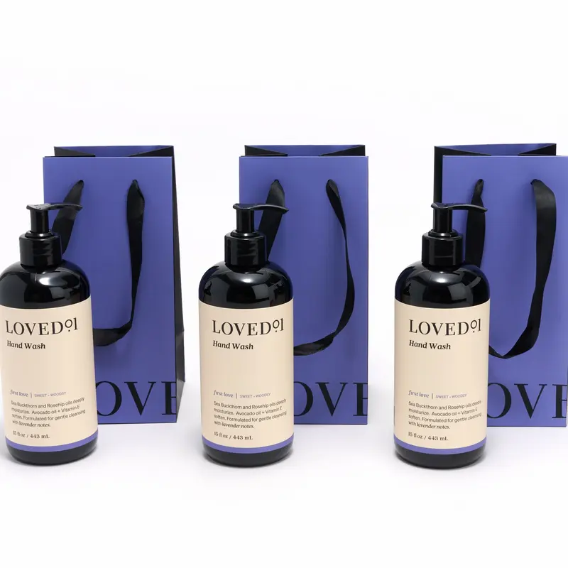 Loved01 Hand Wash Trio Gift Set
