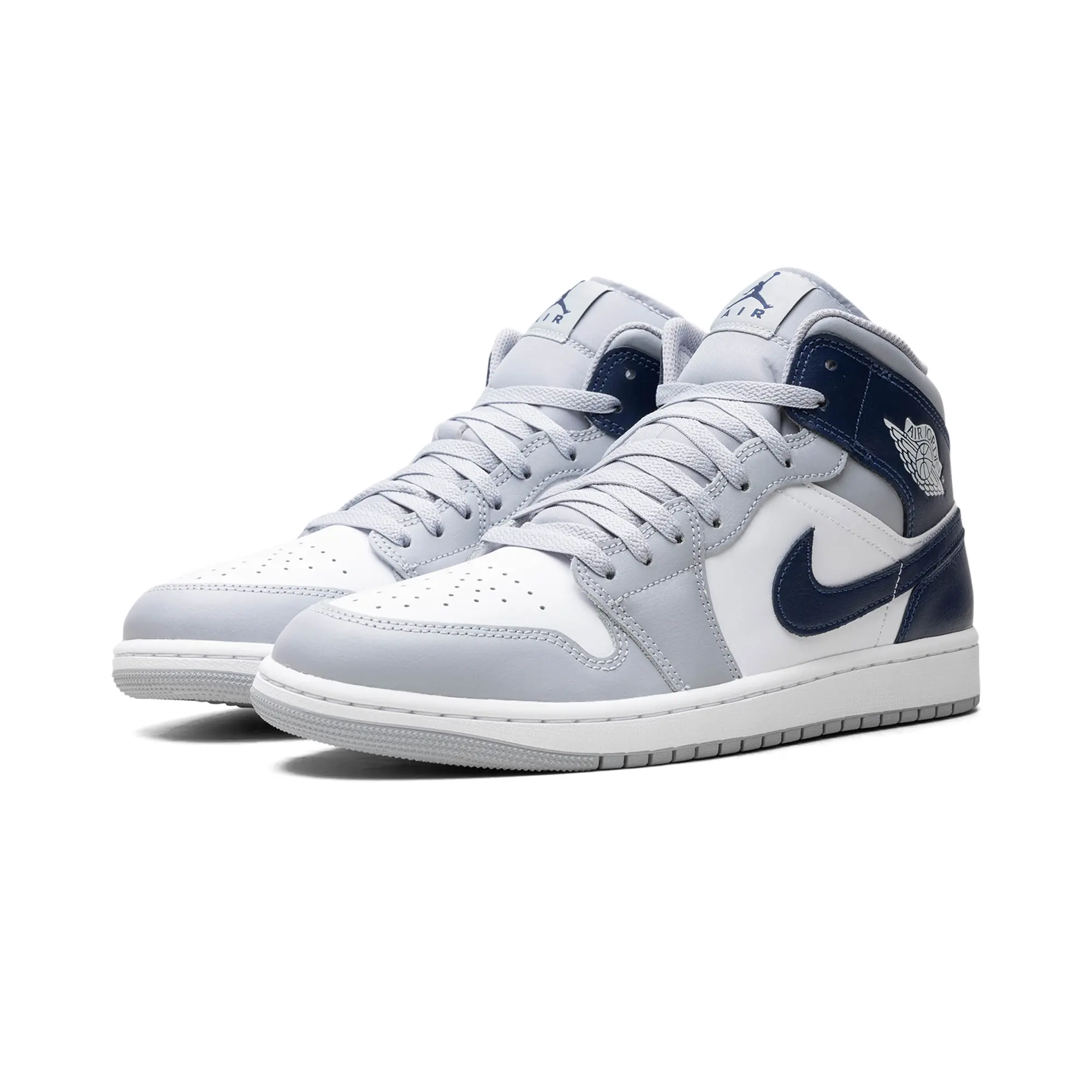 Air Jordan 1 Mid "Wolf Grey Midnight Navy" DQ8426 104