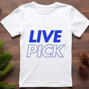 Live Pick T-Shirt S-3XL - Top Quality Material - Womenswear