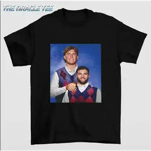 New York Football T-Shirt| Jaxson Dart & Cam Skattebo Step Brothers Poster Inspired Full Color Graphic Tee