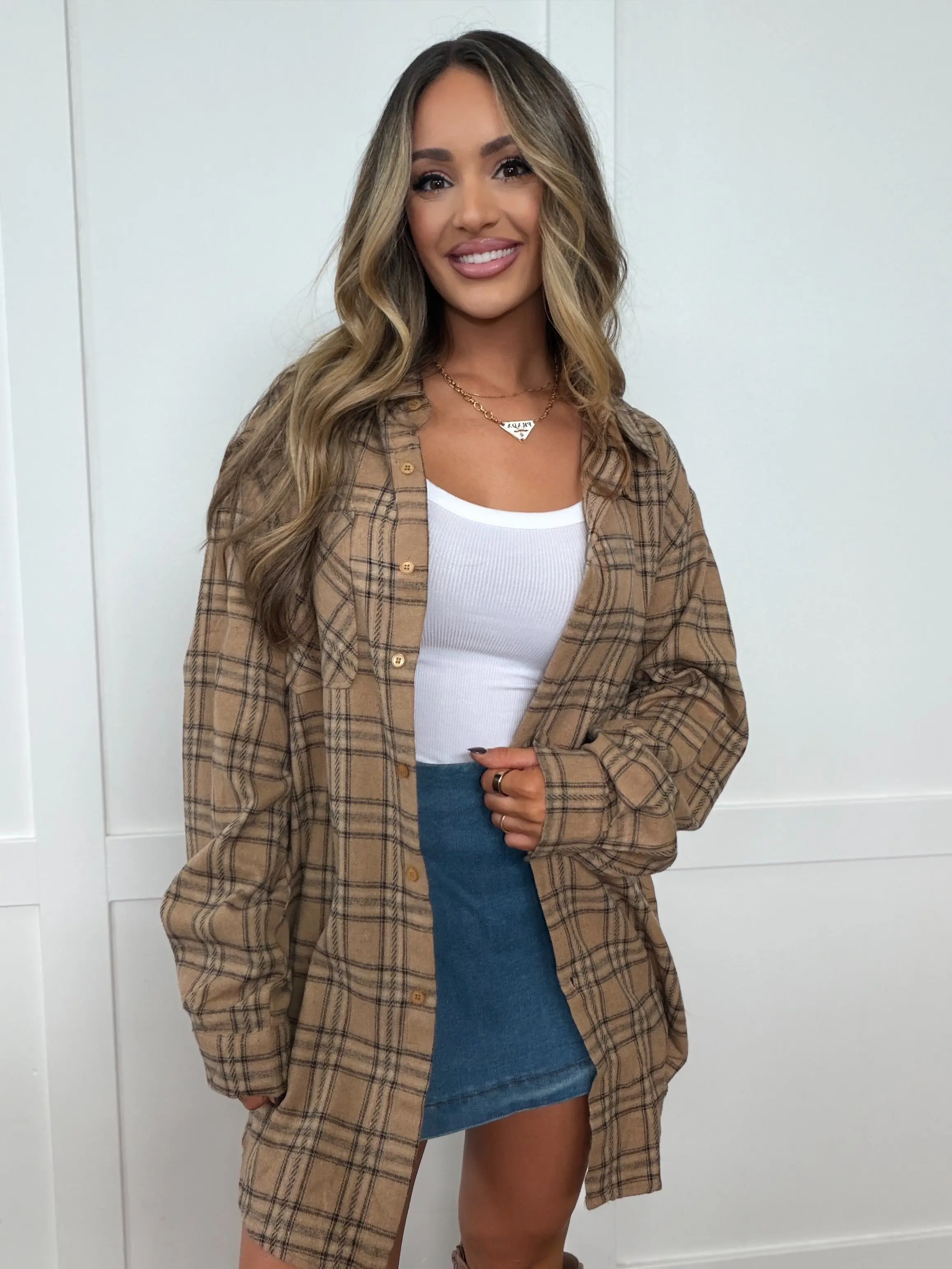 Autumn Haze Oversized Flannel Autumn Haze Oversized Flannel