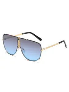 Luxury Women Sunglasses Oversized Butterfly Frame Metal Temples 100 UV Blocking Fashionable Sun Glasses for Women