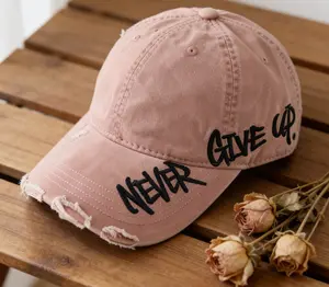 More Than a Hat, It’s a Mindset. This vintage-inspired cap carries your "Never Give Up" mantra in every stitch. Wear it, feel it, live it. Adjustable for all-day drive.