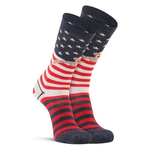 Fox River Socks - Monkey Flag Ultra-Lightweight Crew: Navy / Large