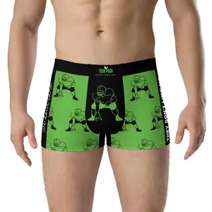 Tush Push Boxer Briefs, Philly "They Don't Like Us, We Don't Care", Funny Mens Kelly Green Eagles, Tush Push Underwear