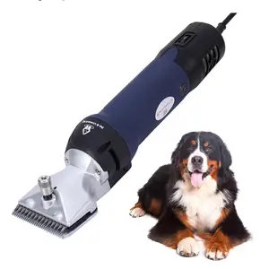 Professional Dog Grooming Clippers for Thick Coats - Shears Heavy Duty Hair Cutting Kit - Large Dog Shaver Set - Pet Trimmer for XL Large Dogs, Horses, Livestock