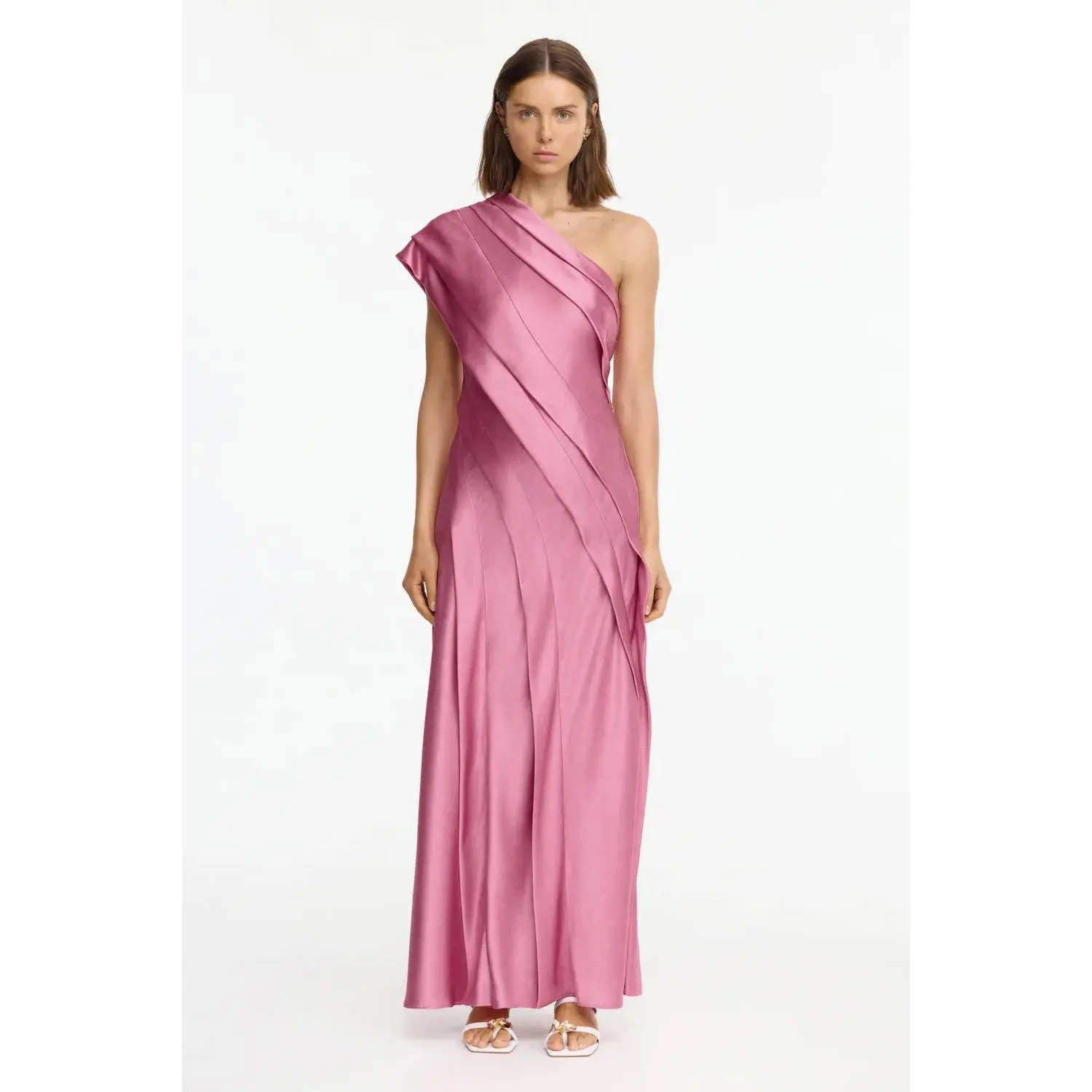 Acler Blenfleet Maxi Dress in Musk Pink