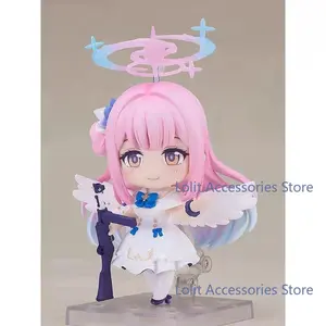 Misono Mika Blue Archive Anime PVC Figure Doll Model Toy Figurine Q Version Stand Model Desk Display Standing Birthday Gift