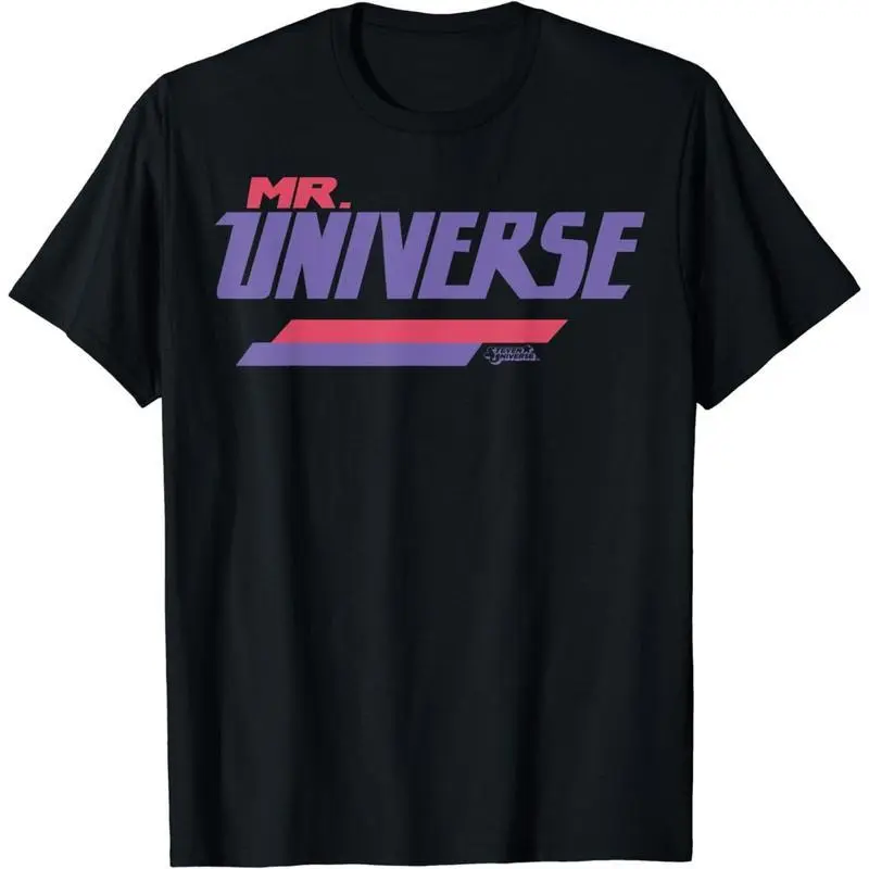 Cotton Short Sleeve CN Steven Universe Mr. Universe Logo T-Shirt for Men Women