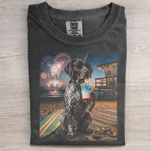 German Shorthair Pointer T-Shirt, GSP Dog Lover Tee, Hunting Dog Graphic Shirt, Pointer Dog Owner Gift, Cute Pet Lover Unisex Shirt