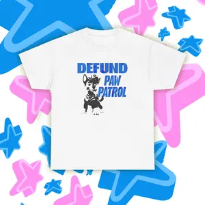 Defund Paw Patrol Funny Meme T-Shirt