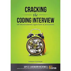 USED-Cracking the Coding Interview : 189 Programming Questions and Solutions by Gayle Laakmann McDowell (Paperback)