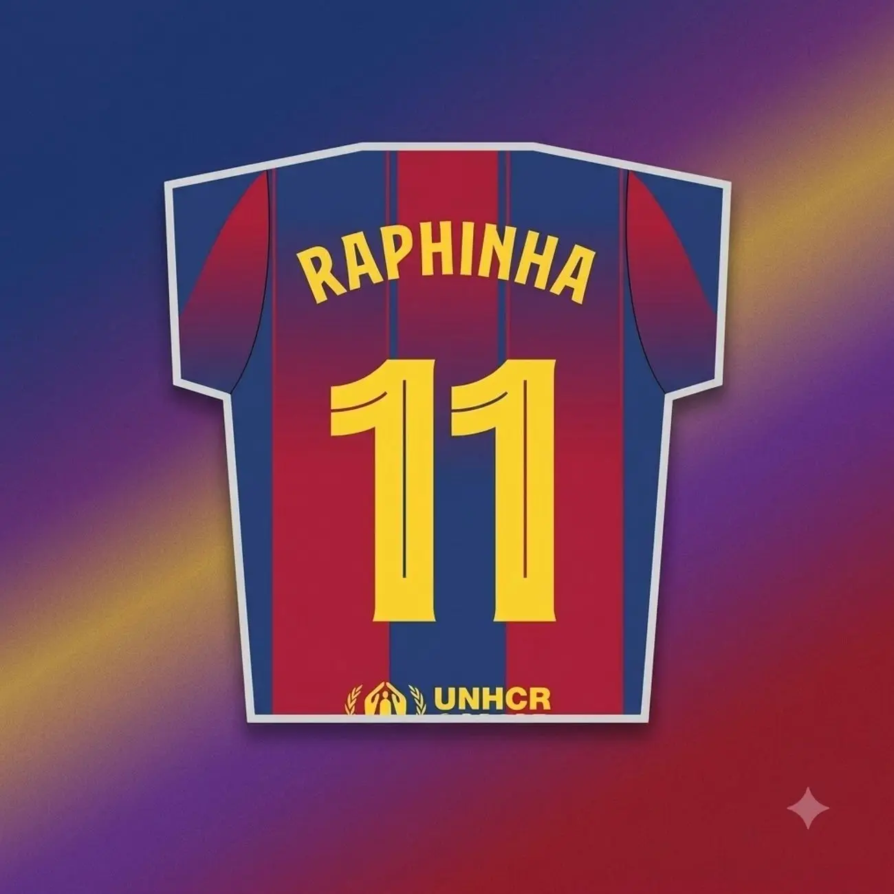 Custom Barc Raph#11 Special Edition Soccer Jersey Blue Red Football Shirt Unisex