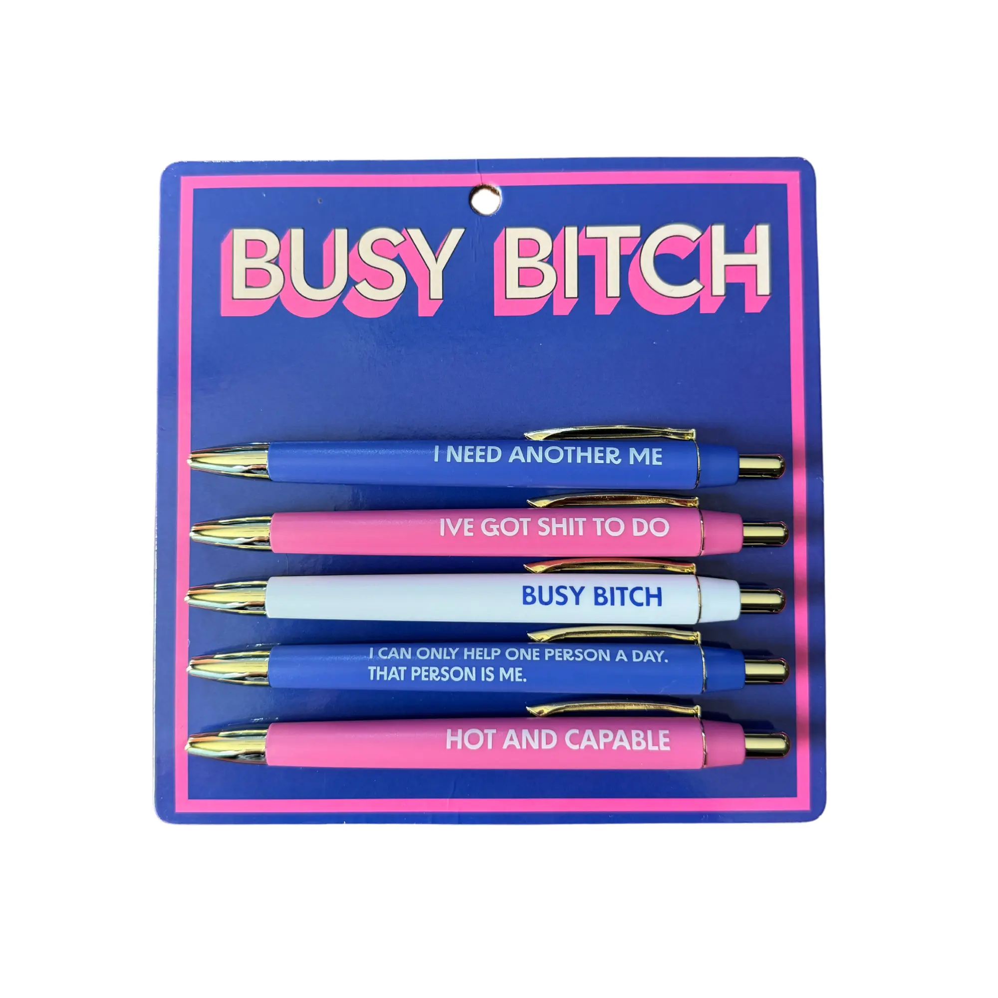 Busy Bitch Pen Set