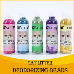 Cat litterDeodorizer - Summer Breeze Odor Eliminator Powder, Non‑ litterAdditive | Portable Natural Baking Soda Formula with Activated Charcoal and Corncob Bits for Mullti‑cat Homes