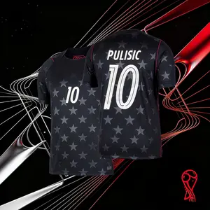 2026 United States National Home NO.10 Pulisic Short Sleeve Soccer Jersey Fans Version Breathable