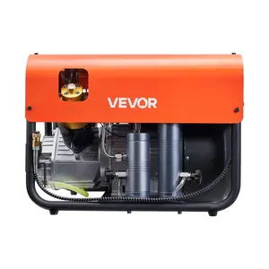 VEVOR PCP Air Compressor 4500PSI 2-Cylinder Scuba Tank Air Compressor Auto-Stop