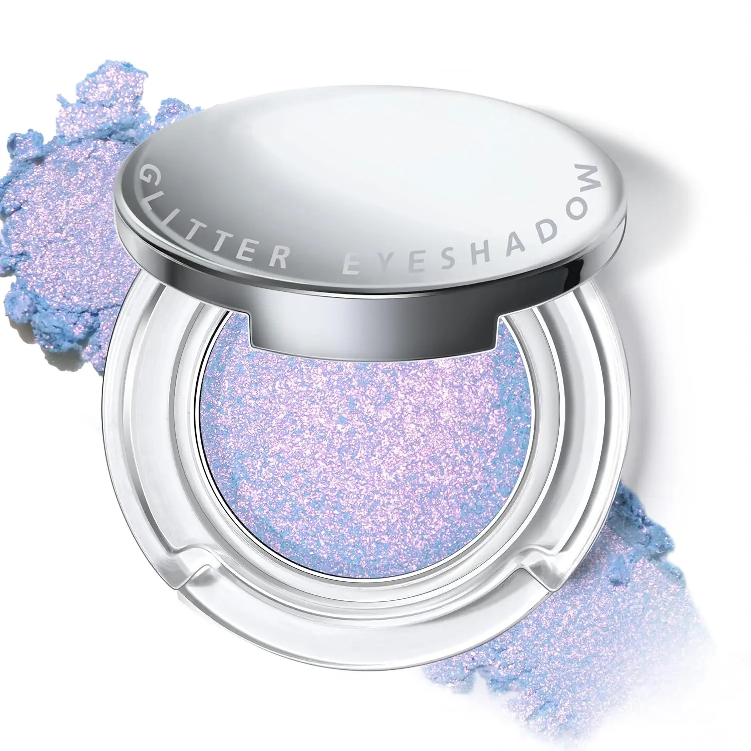 Waterproof Glitter Eyeshadow Stick, Multichrome Purple-Blue Crayon, Long-Lasting Inner Corner Highlighter, Holographic Cosmetic for Ethereal Eyes, Blue Eyeshadow, Makeup Transformation, Bling Effect, Chameleonic