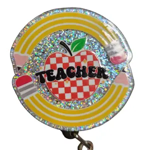 Retractable Badge Reel  Acrylic