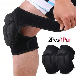 Impact Resistant Foam Knee Pads With Anti Slip Design, For Football Basketball Volleyball Skating Dance Kneeling Protection Fitness And Roller Sports Gym Accessories Knee Support