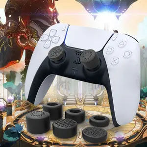 6-In-1 Thumbstick Grip Cover Compatible with Ps5 Xbox 360 Switch Pro Switch 2, Universal Joystick Cap, Durable Replacement Accessory, Switch Accessories, Console