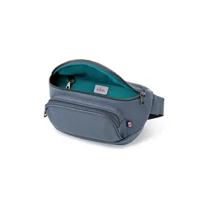 Kibou Vegan Leather Belt Bag - Smoky Indigo