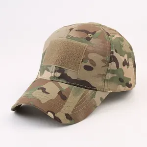 Men’s Outdoor Camouflage Tactical CP Baseball Cap – Velcro Patch Biker Hat for Hiking & Military Style