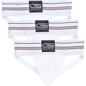 Men’s Athletic Supporters 3 Pack Jock Strap Underwear with Extra Strength Elastic