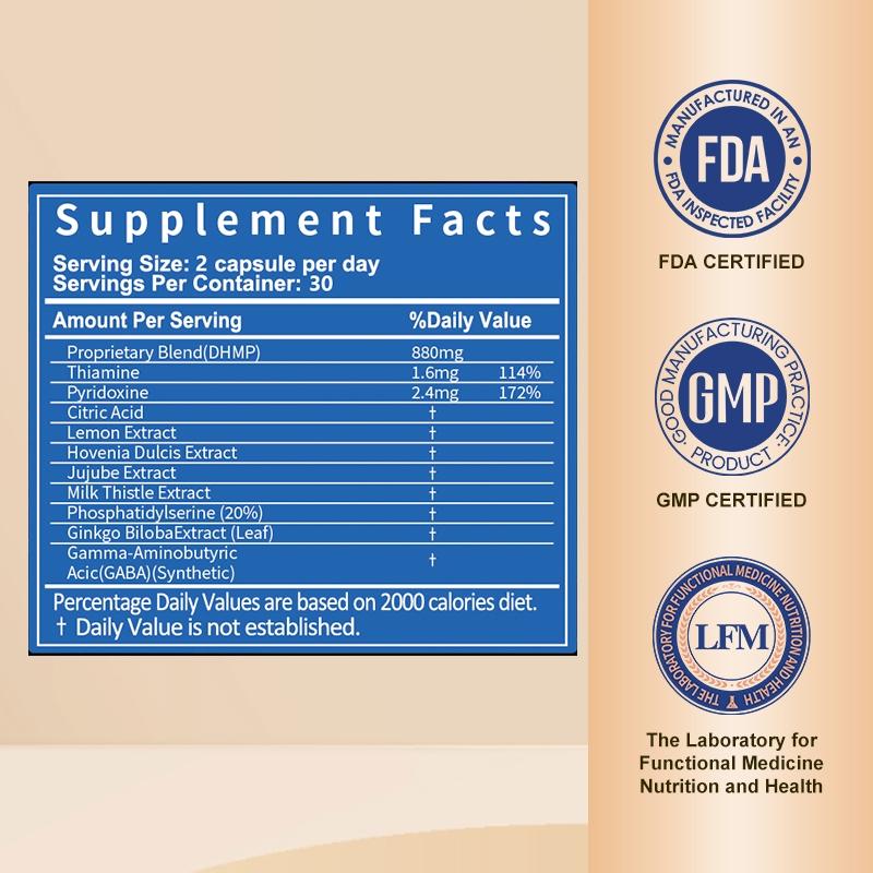 【Upgraded Formula】Royavita Nootropic BrainSupplements - Clinically Proven Brain Nutrition Supplement with Phosphatidylserine, Vitamin B6 B12, 60 Capsules for Mental Alertness, Memory, Concentration & Focus-1