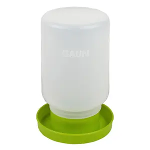 1L Chick Drinker Waterer – Plastic Gravity Water Feeder for Chicks, Quail & Small Poultry