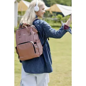 Himawari Waterproof and Anti-Theft Nylon Backpack Bag