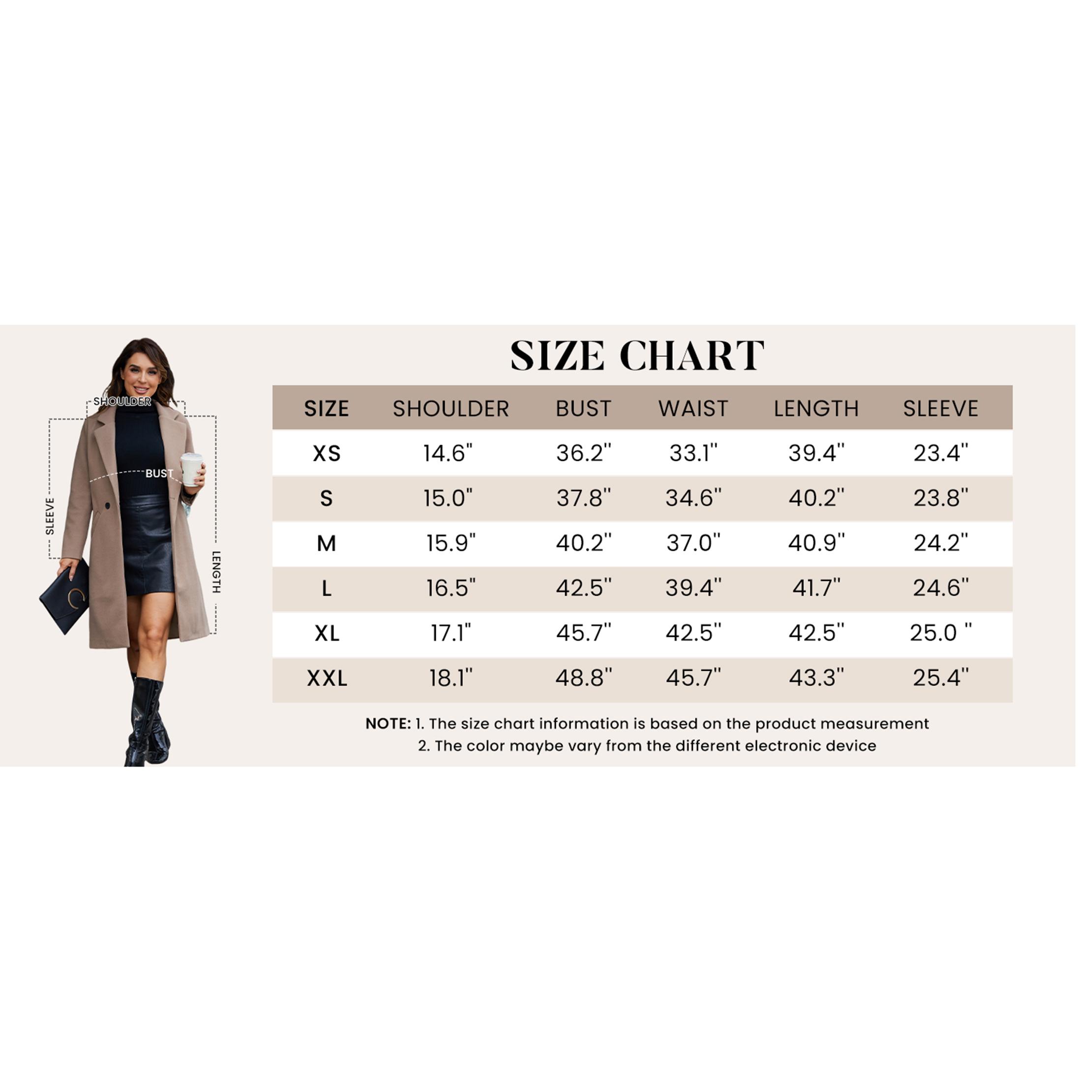YeeZaa Women’s Wool Coat Casual Notch Lapel Single-Breasted Peacoat Womenswear 2025 TikTok Shop Holiday Haul Christmas Fall Winter Jacket