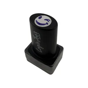 Winky Face Golf Ball Stamp | Quick-Dry Ink Stamper | Easy Ball Identification | Fun Golf Gift